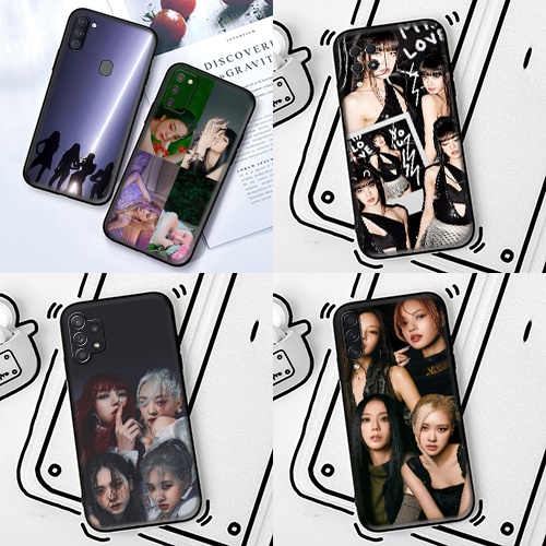 เคสโทรศัพท์มือถือ-tpu-แบบนิ่ม-พิมพ์ลายคลื่นเกาหลี-blackpink-สําหรับ-samsung-s10-s11e-s10e-s20-fe-ultra-lite-plus