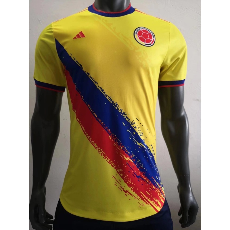 เสื้อกีฬาฟุตบอล-ทีม-colombia-special-edition-แบบยืดหยุ่น-สวมใส่สบาย