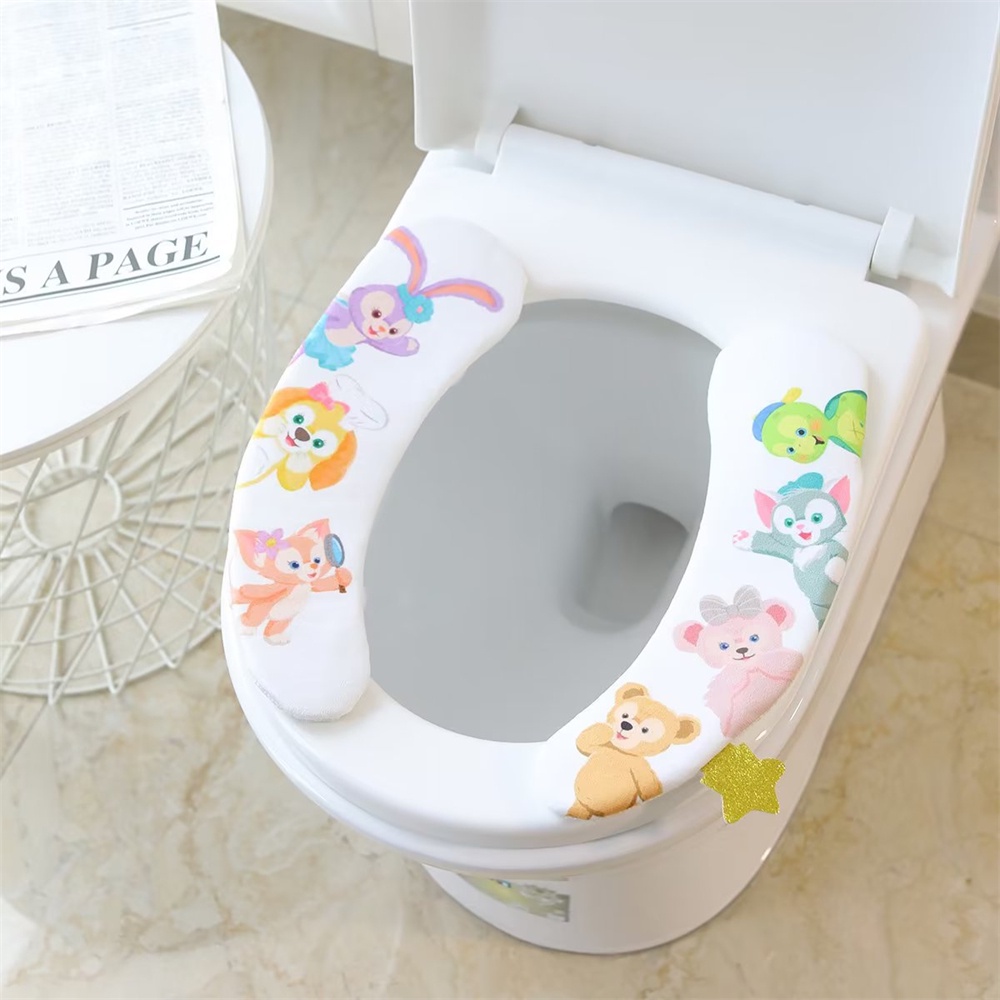 การ์ตูนน่ารัก-sanrio-ฤดูหนาว-universal-toilet-paste-buckle-เบาะรองนั่งชักโครก-toilet-cover-toilet-cushion-fe