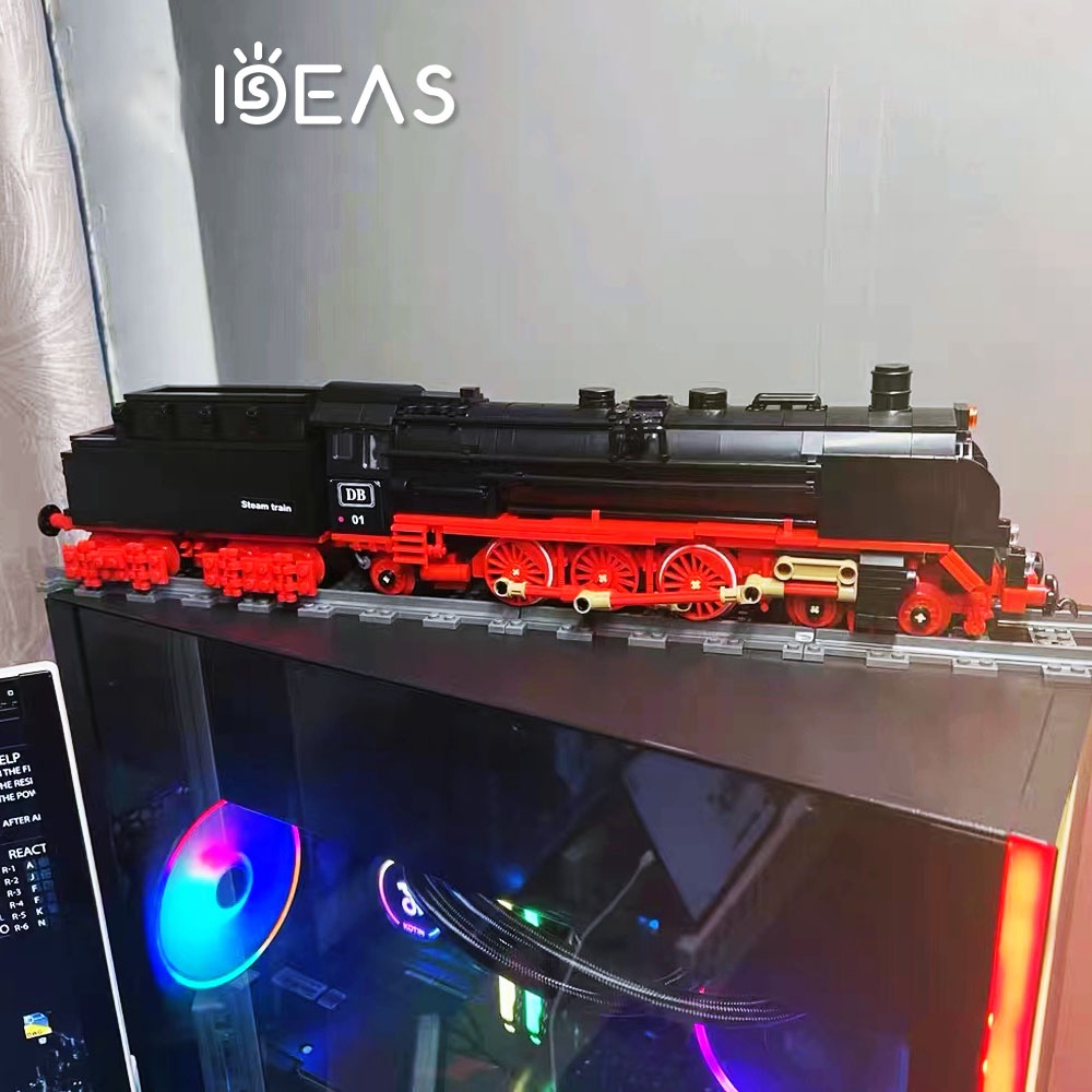 บล็อกตัวต่อเลโก้ รถไฟไอน้ํา BRO1 แนวสร้างสรรค์ 1173 ชิ้น เข้ากันได้กับ ...