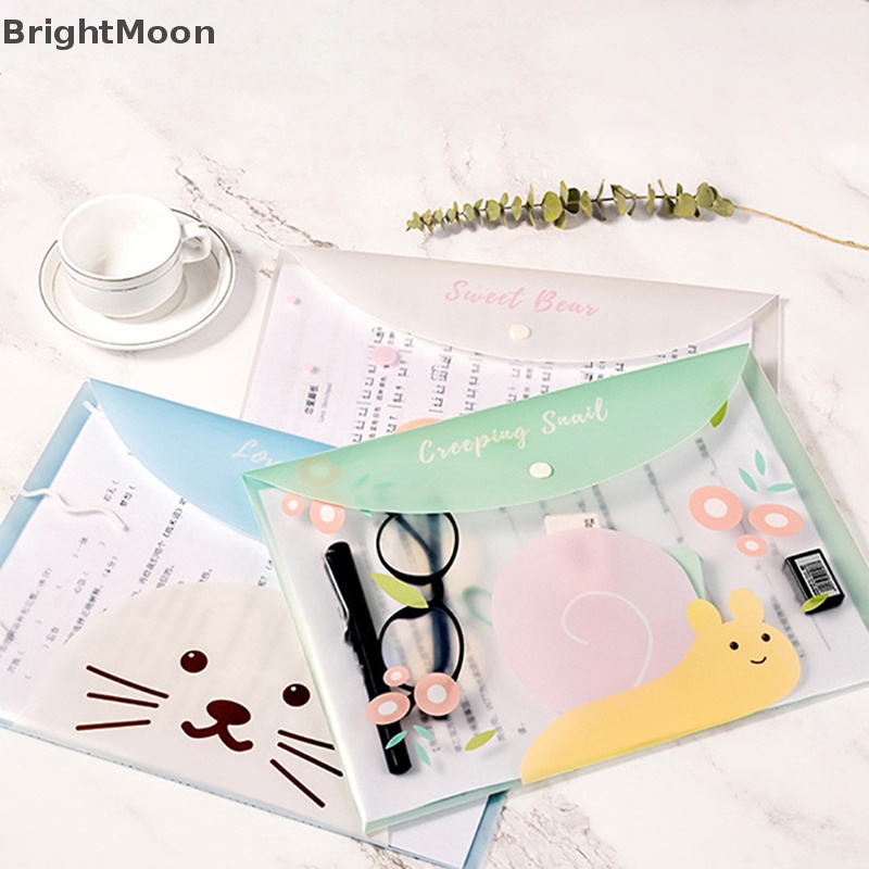 brightmoon-กระเป๋าเครื่องเขียน-pvc-แบบใส-ขนาด-a4-ลายการ์ตูนดวงจันทร์น่ารัก-กันน้ํา-แบบพกพา-สําหรับนักเรียน-สํานักงาน