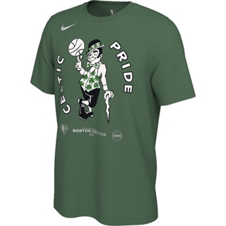 เสื้อยืด พิมพ์ลาย Boston CELTICS PRIDE NBA Playoffs Mantra 2022 สีเขียว สําหรับผู้ชาย