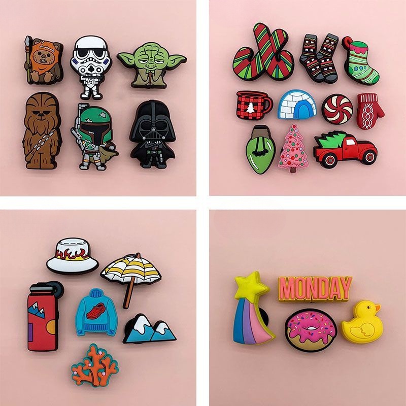 crocs-jibbitz-charms-diy-แฟชั่น-ตกแต่ง-สําหรับตกแต่งรองเท้า-crocs-เริ่มต้น