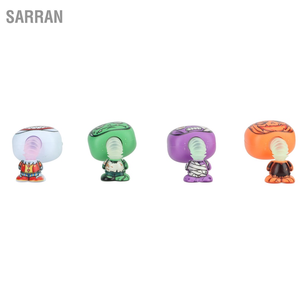 sarran-4-ชิ้น-pop-tubes-ของเล่นทางประสาทสัมผัสชุดสำหรับออทิสติกความเครียดบรรเทา-fine-motor-skills-การ์ตูนยืด-tube-ของเล่น