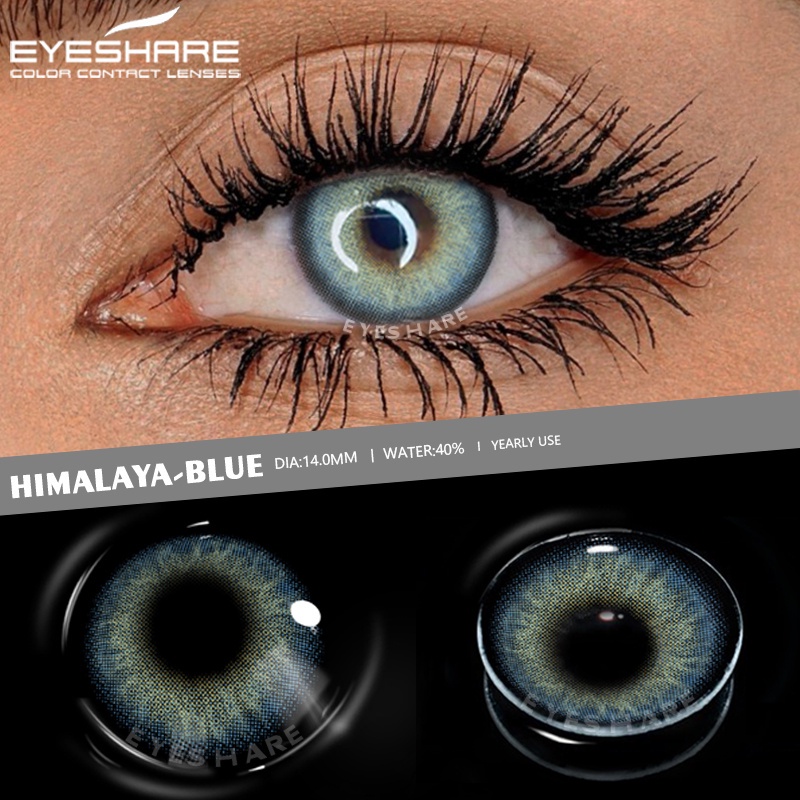 eyeshare-คอนแทคเลนส์-สีน้ําตาล-เลนส์สีฟ้า-สีเขียว-สําหรับดวงตาธรรมชาติ-1-คู่