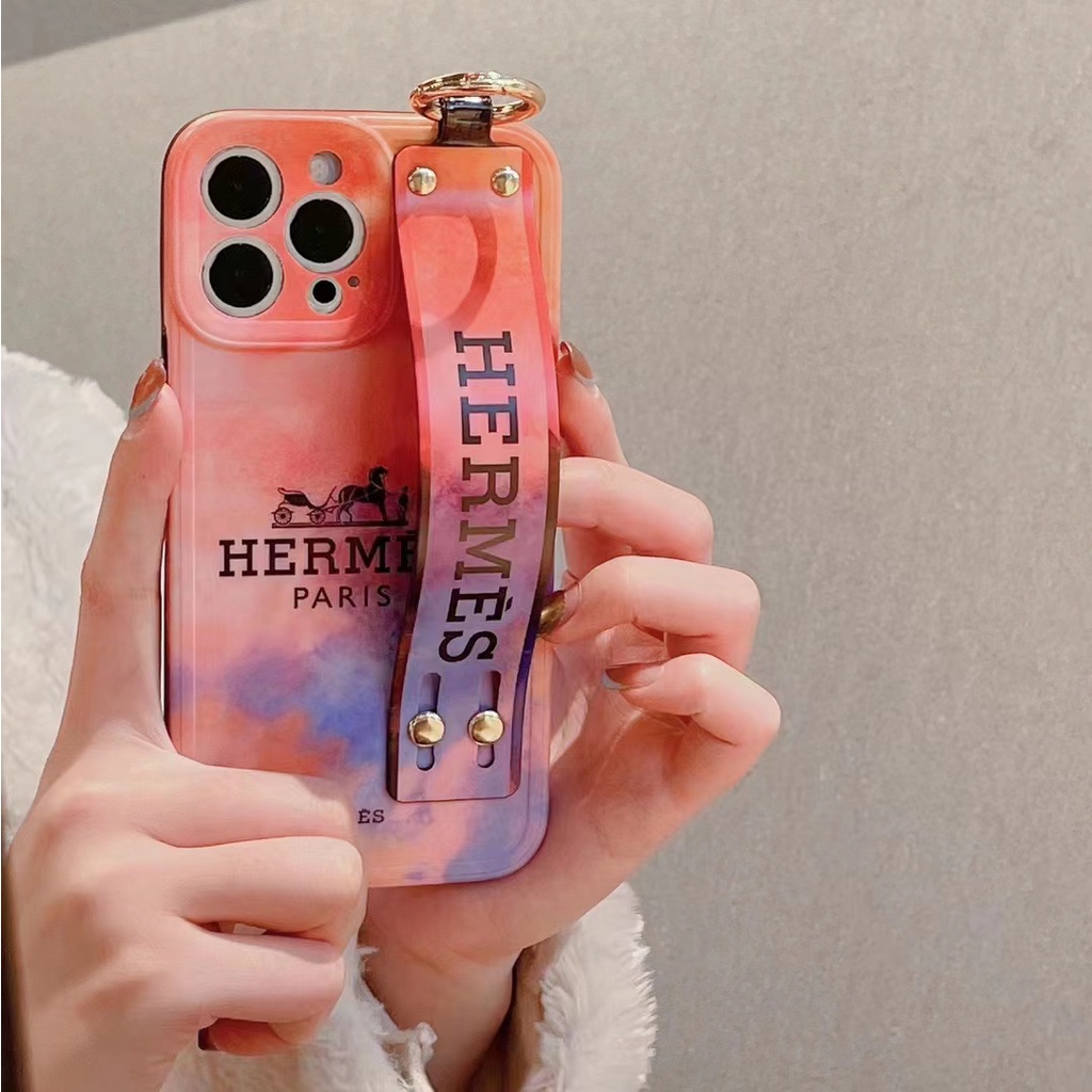 เคสโทรศัพท์มือถือ-พร้อมสายรัดข้อมือ-สําหรับ-iphone-14-pro-iphone-13-iphone-12-pro-iphone-11