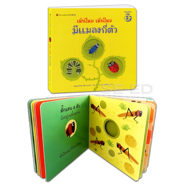 bundanjai-หนังสือเด็ก-เห็นไหม-เห็นไหม-มีแมลงกี่ตัว