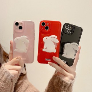 Transparent Phone Case for Iphone14promax Phone Case for Iphone13/12ins 11/Xsmax New XR Rabbit