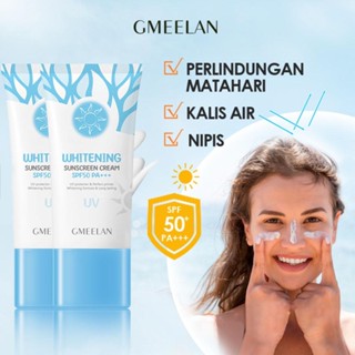 Gmeelan ครีมกันแดดไนอะซินาไมด์ ไวท์เทนนิ่ง ครีมกันแดด Spf50 50 มล.