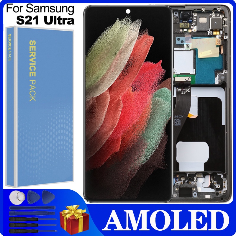 super-amoled-หน้าจอสัมผัส-lcd-6-8-นิ้ว-พร้อมกรอบ-แบบเปลี่ยน-สําหรับ-samsung-galaxy-s21-ultra-5g-g998f-g998f-ds