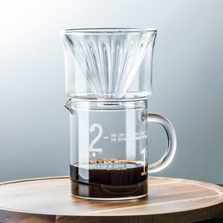 [Almencla] เหยือกแก้วบอโรซิลิเกต เทกาแฟ น้ําผลไม้ ความจุ 450 มล. อเนกประสงค์