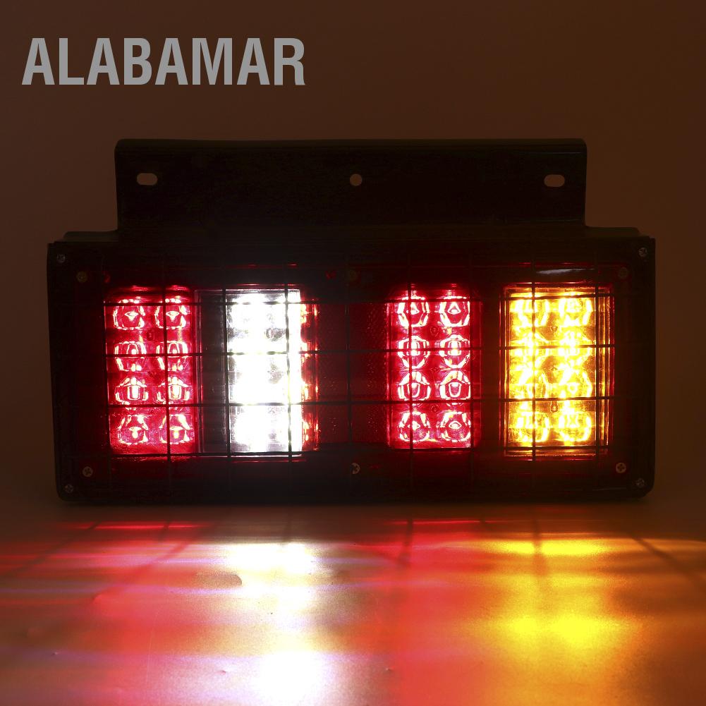 alabamar-2-ชิ้น-12v-32leds-ไฟท้ายกันน้ำ-super-bright-ไฟท้ายสำหรับรถบรรทุกรถพ่วงเรือ