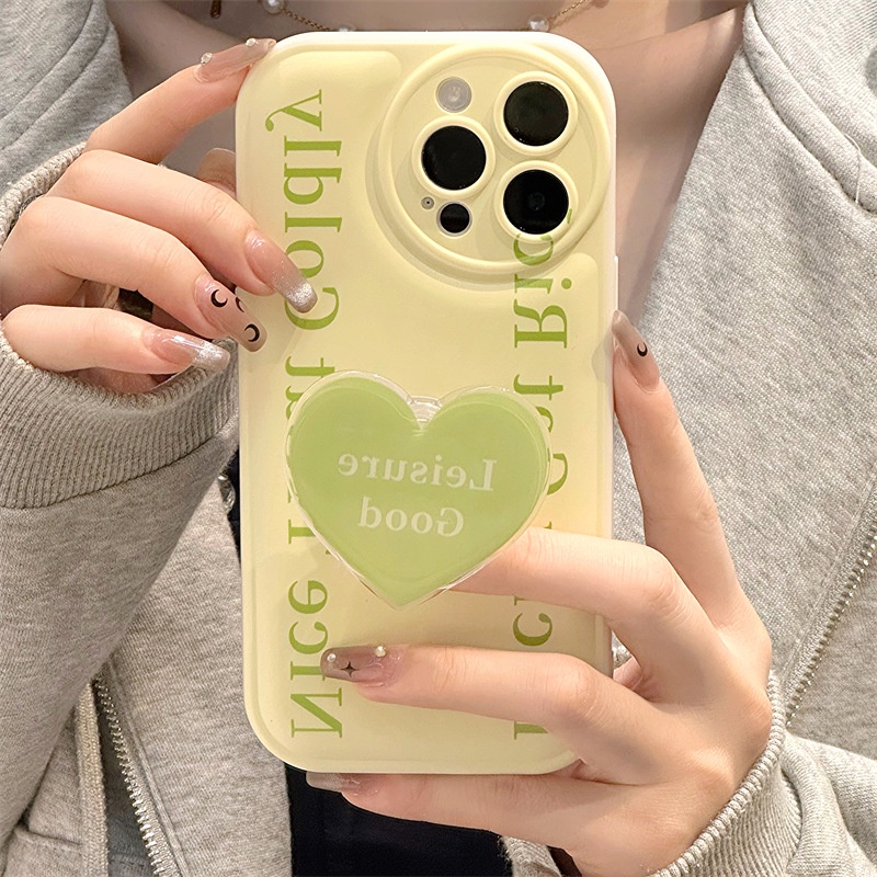 เคสโทรศัพท์มือถือ-ลายภาษาอังกฤษ-สีเขียว-สําหรับ-iphone-15-14promax-13-12-11-xr-xs-x-xsmax-7-8plus-dinuo