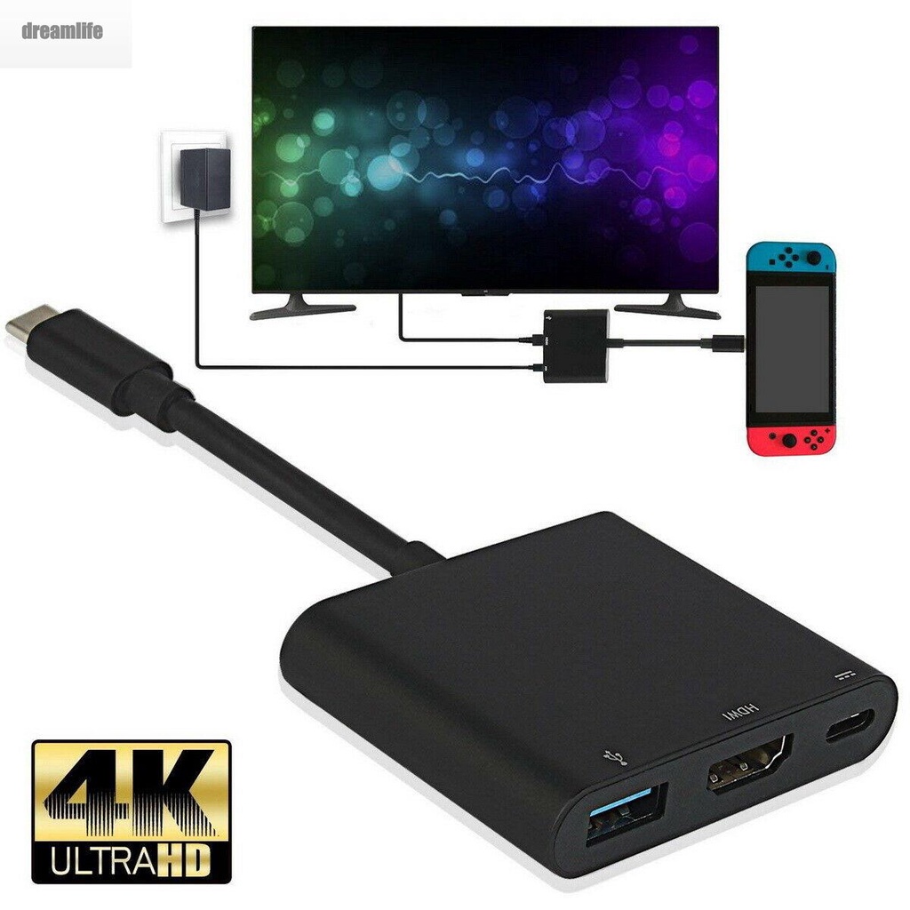 dreamlife-accessories-usb-3-1-converter-smartphone-laptop-black-portable-type-c-to-hdmi
