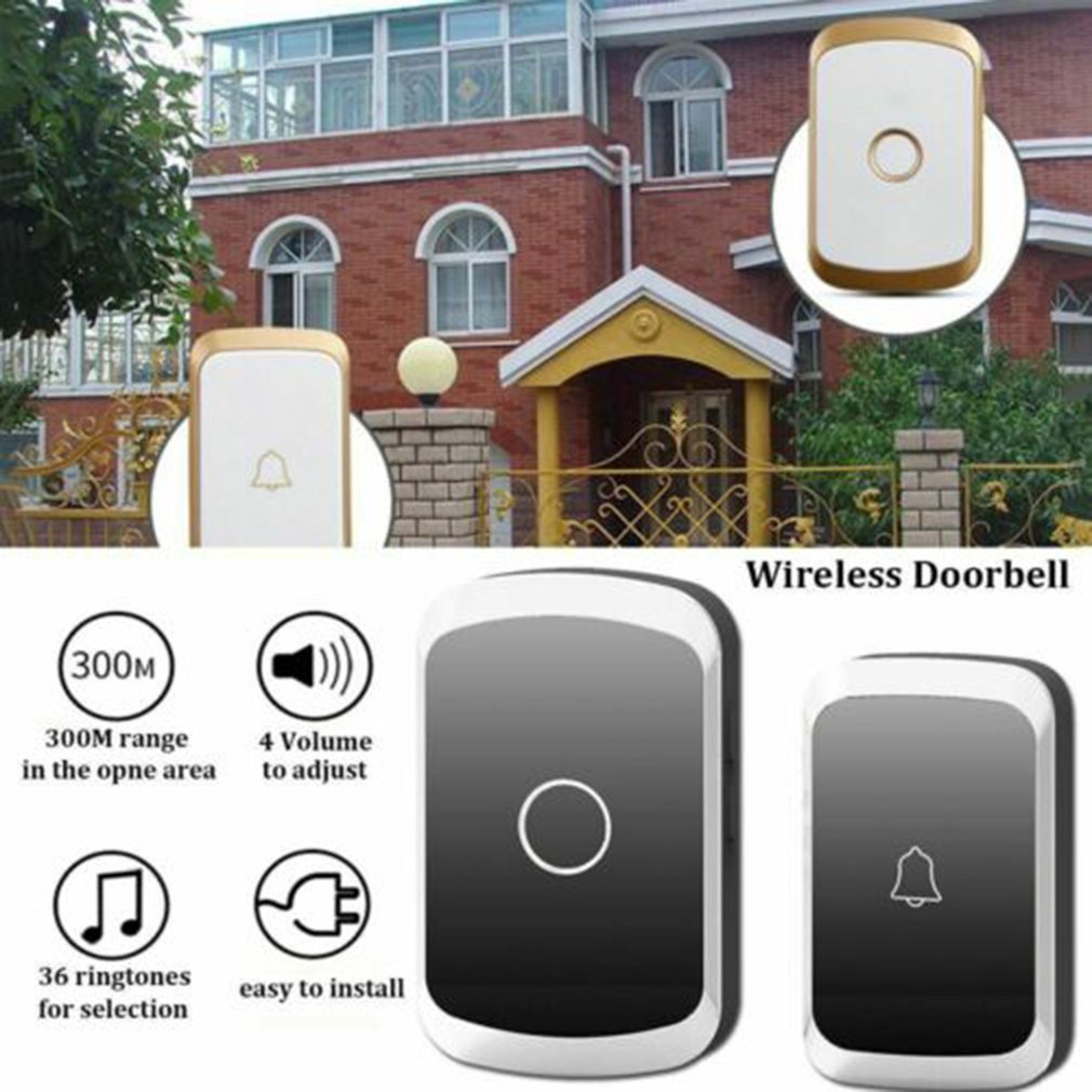 sale-wireless-doorbell-waterproof-300m-remote-smart-home-security-doorbell