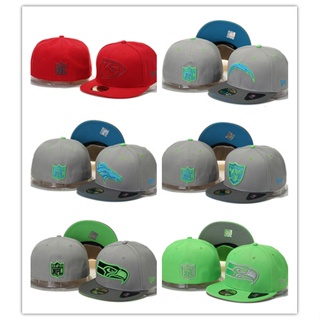 ใหม่ Era NFL หมวกแก๊ป ปักลาย 59FIFTY สําหรับผู้ชาย ผู้หญิง