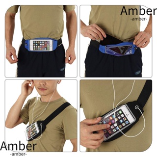 Amber กระเป๋าใส่โทรศัพท์มือถือ คาดเอว กันน้ํา สําหรับออกกําลังกาย วิ่ง