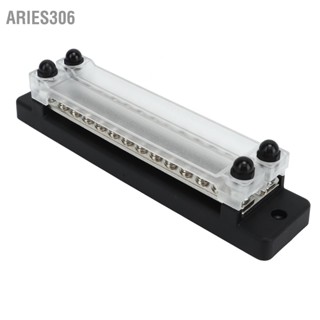 Aries306 แผงขั้วต่อการจ่ายไฟ DC 12‑48V 28 ขั้วต่อเหมาะสำหรับระบบพลังงานของรถยนต์ RV เรือยอทช์ รถกระบะ