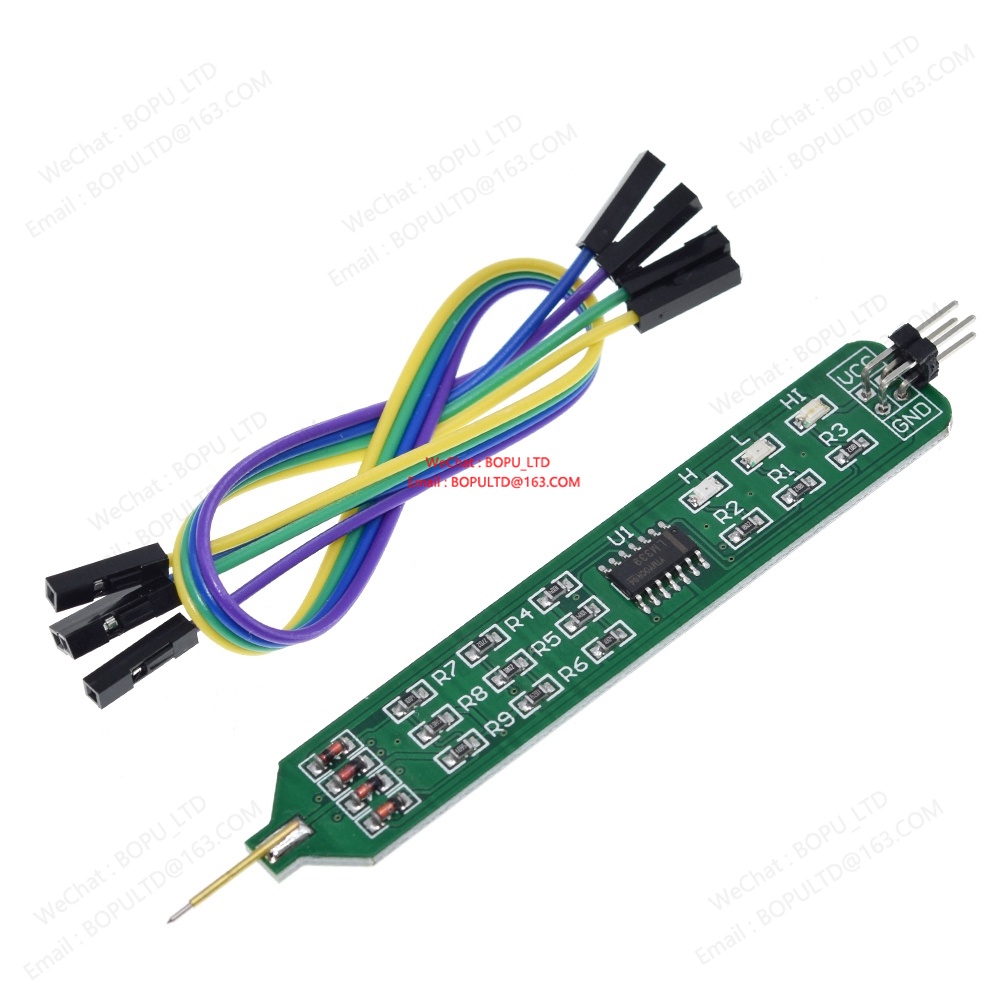 ปากกาทดสอบตรรกะ-5v-3-3v-ระดับต่ํา-พร้อมสายดูปอง