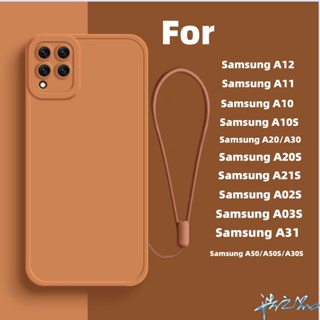 ใหม่ เคสโทรศัพท์มือถือ TPU ลายนางฟ้า พร้อมสายคล้อง สําหรับ Samsung A12 A11 A10 A10S A20 A30 A31 A20S A21S A50 A50S A30S A02S A03S M12 M11