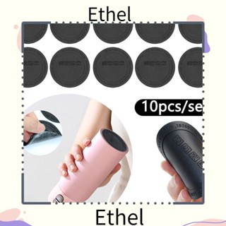 Ethel1 แผ่นซิลิโคนรองแก้ว ทรงกลม 10 ชิ้น