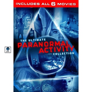 แผ่นดีวีดี หนังใหม่ Paranormal Activity เรียลลิตี้ขนหัวลุก 6 ภาค DVD Master เสียงไทย (เสียง ไทย/อังกฤษ ซับ ไทย/อังกฤษ) ด