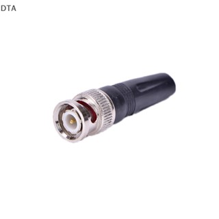 Dta ตัวเชื่อมต่อ Bnc ตัวผู้ สําหรับสายเคเบิลกล้องวงจรปิด Twist-On Coaxial Rg59 1 ชิ้น