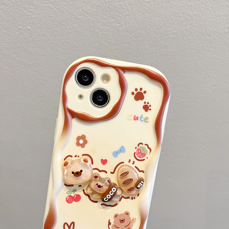 เคส-oppo-a93-4g-เคสโทรศัพท์มือถือ-ซิลิโคนนิ่ม-tpu-ลายตุ๊กตาครีม-3d-สําหรับ-nygz
