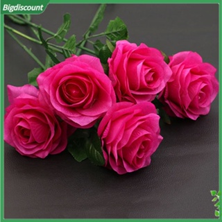 {BIG} ดอกกุหลาบประดิษฐ์ 1 ชิ้น สําหรับตกแต่งบ้าน สวน งานแต่งงาน เจ้าสาว