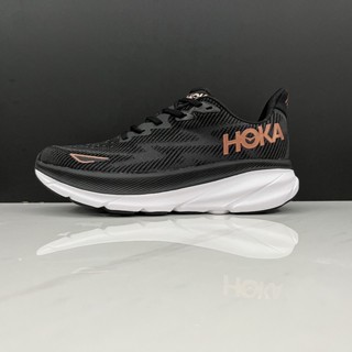 Hoka ONE ONE Clifton 9 รองเท้าผ้าใบลําลอง ระบายอากาศ เหมาะกับการวิ่ง เล่นกีฬา แฟชั่นสําหรับผู้ชาย ผู้หญิง hqaexl22 6272 12