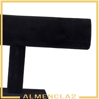 [Almencla2] ขาตั้งโชว์เครื่องประดับ สร้อยข้อมือ พร้อมฐานไม้ สําหรับสร้อยคอ นาฬิกาข้อมือ