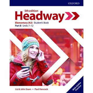 Bundanjai (หนังสือเรียนภาษาอังกฤษ Oxford) Headway 5th ED Elementary : Students Book B +Online Practice