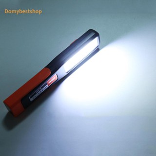 [Domybestshop.th] ไฟฉาย LED COB แบบแม่เหล็ก ชาร์จได้ สําหรับกลางแจ้ง