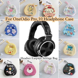 【คุณภาพสูง】เคสหูฟัง ลายการ์ตูนนักบินอวกาศ สําหรับ OneOdio Pro 10 OneOdio Pro-10