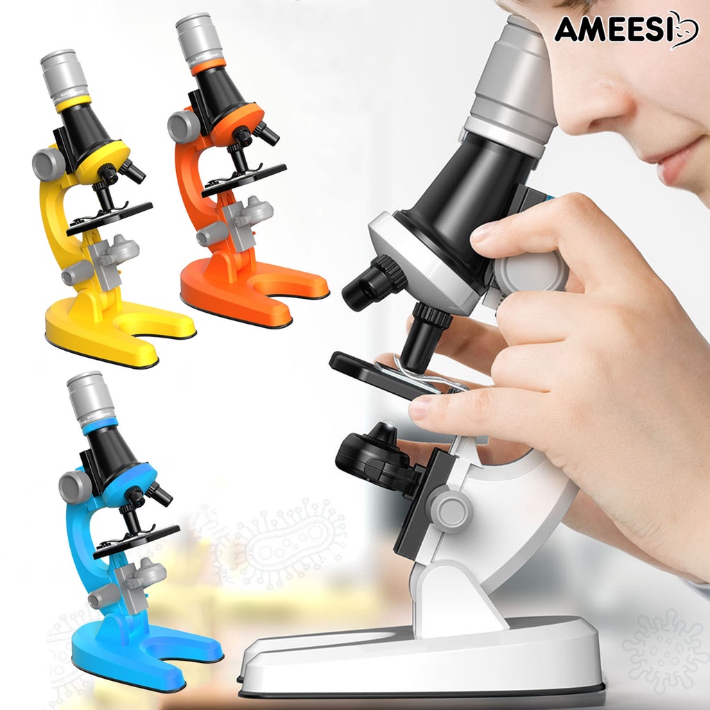 ameesi-กล้องจุลทรรศน์ชีววิทยาศาสตร์-แบบพกพา-1200x-ของเล่นเพื่อการศึกษา-สําหรับเด็ก