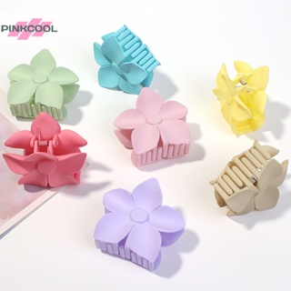 Pinkcool กิ๊บติดผม รูปดอกไม้ สไตล์เกาหลี สําหรับผู้หญิง เด็กผู้หญิง ปิ่นปักผม ปู ผมหางม้า ปิ่นปักผม อาบน้ํา ปิ่นปักผม อุปกรณ์หมวกกันน็อก ขายดี