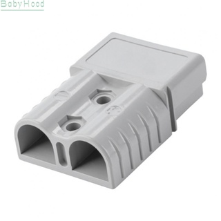 【Big Discounts】2PCS FOR Anderson Style Plug Connectors 50AMP GREY/RED 12-24V 6AWG DC Power Tool#BBHOOD