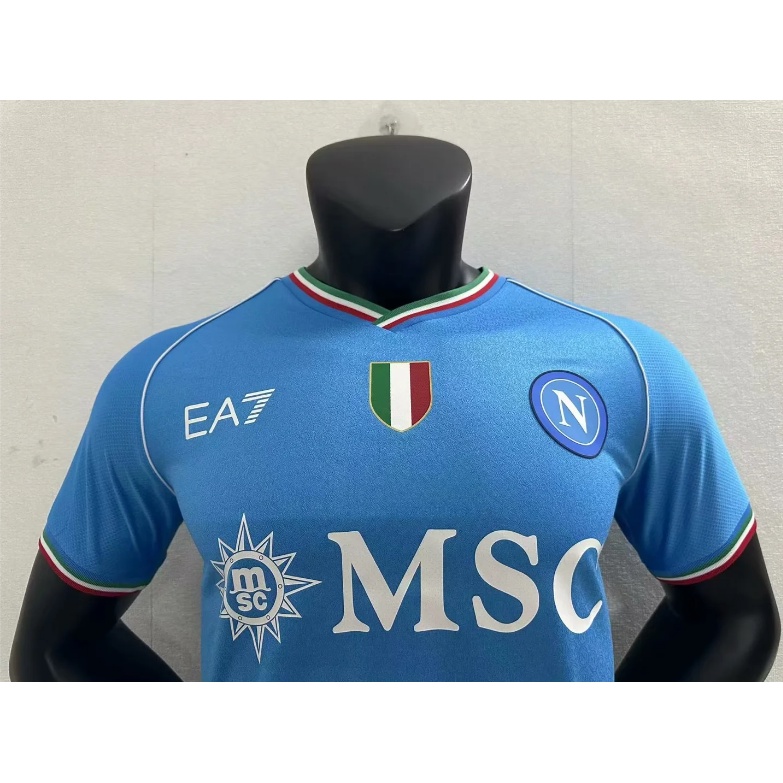 เสื้อกีฬาแขนสั้น-ลายทีมชาติฟุตบอล-napoli-2324-คุณภาพสูง