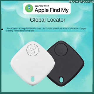 Bluetooth Anti-loss Device Ios Wallet Locator Luggage Anti-loss Car Keychain Findmy Anti-loss Tracker ดอกไม้