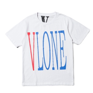 【Limited Edition】เสื้อยืดผ้าฝ้าย พิมพ์ลาย V.LON.E สะดุดตา