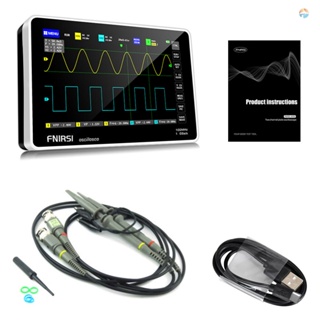 {fash} ออสซิลโลสโคป 1013D 2 ช่องทาง 100MHz*2 Band Wide 1GSa/s พร้อมหน้าจอสัมผัส TFT LCD 7 นิ้ว