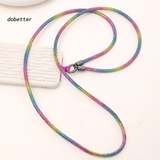 &lt;Dobetter&gt; สายคล้องโทรศัพท์มือถือ ประดับพลอยเทียม ที่ทนทานต่อการเสียดสี