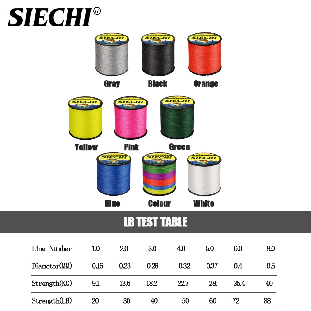 siechi-ขายดี-300-ม-amp-500-ม-amp-1000-ม-ส่งฟรี-สายเบ็ดตกปลา-pe-แบบถัก-แข็งแรงมาก-สไตล์ญี่ปุ่น-20-80lb