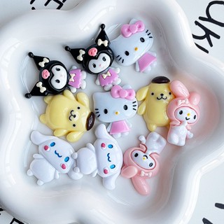 พร้อมส่ง ขายส่ง เรซิ่น ลายการ์ตูน Cinnamon Dog Melody อุปกรณ์เสริม สําหรับตกแต่งโทรศัพท์มือถือ diy