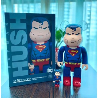 ของเล่นฟิกเกอร์ รูป Superman X Be@rbrick Bearbrick 400% ของขวัญ สําหรับเด็กผู้ชาย