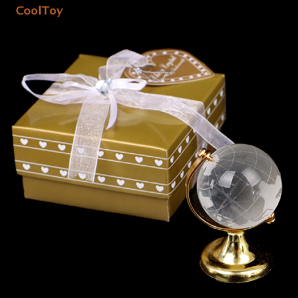 cooltoy-ลูกโลกคริสตัล-สีทอง-พร้อมกล่อง-สําหรับตกแต่ง