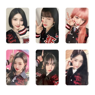 โปสการ์ดอัลบั้ม IVE New Album IVE Performance Behind Photocards Rei Liz Wonyoung Yujin Leeseo Gaeul Lomo Cards Starship Kpop จํานวน 6 ชิ้น ต่อชุด