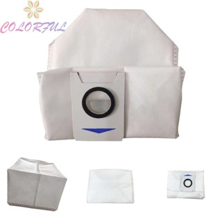 【COLORFUL】3pcs For Ecovacs X1 Omni Turbo Vacuum Cleaner Dust Bag Filter Bag Accessory Part