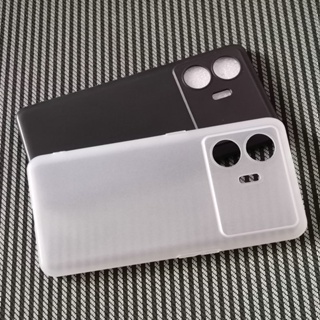 เคสโทรศัพท์มือถือ ซิลิโคนนิ่ม Tpu สีดํา สําหรับ Realme GT Neo5 SE