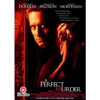 DVD A Perfect Murder 1998 (เสียง ไทย/อังกฤษ ซับ ไทย/อังกฤษ) หนัง ดีวีดี